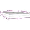 vidaXL Boxspring zonder matras fluweel donkergroen 180x210 cm