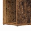 vidaXL Tv-meubelset Wandgemonteerd Bruin 60 x 24 x 156 cm Bewerkt hout