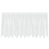 vidaXL Kantgordijn Wit 100 x 300 cm Polyester