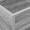 vidaXL Bijzettafel Grijs Sonoma 30 x 30 x 56 cm Bewerkt hout