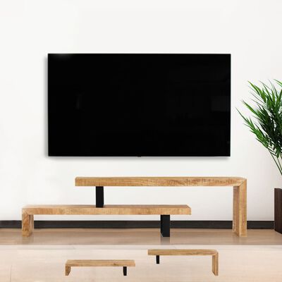 vidaXL Tv-meubel massief mangohout