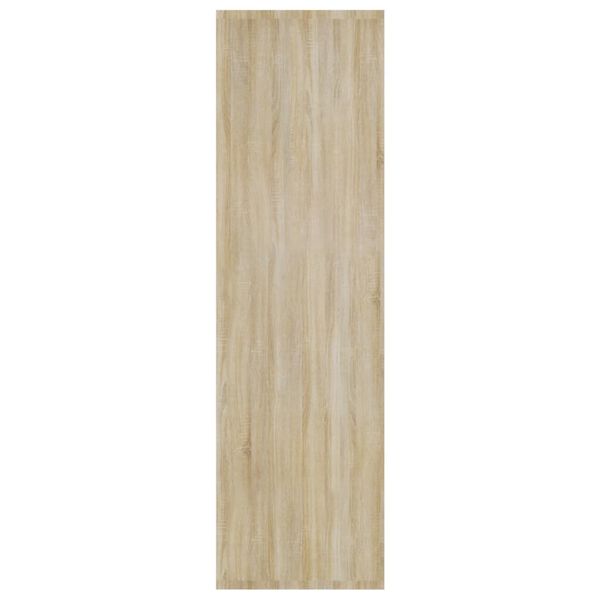 vidaXL Boekenkast/kamerscherm 80x30x103 cm bewerkt hout sonoma eiken