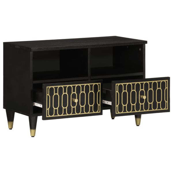 vidaXL Tv-meubel 70x33x46 cm massief mangohout