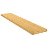 vidaXL Wandschap 100x20x2,5 cm bamboe