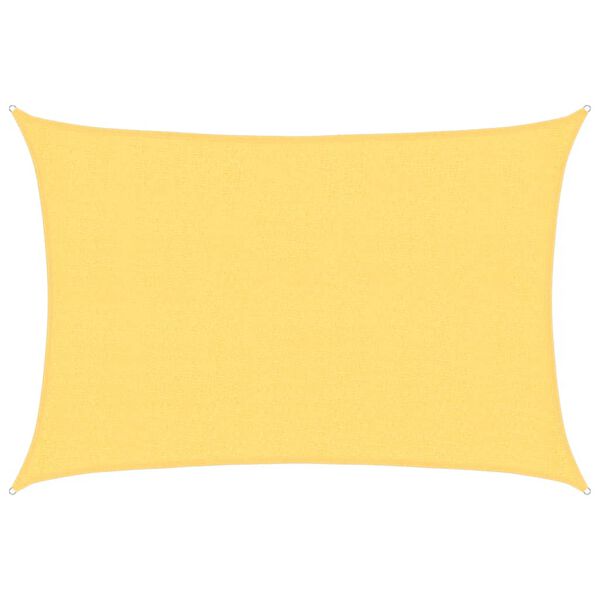 vidaXL Zonnezeil 160 g/m² 2,5x3,5 m HDPE beige