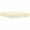 vidaXL Buiten bankkussen 2 pcs Cr&egrave;me Polyester