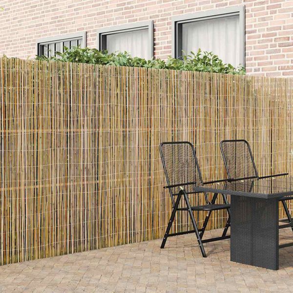 vidaXL Bamboehek Naturel 300 x 180 cm Bamboe