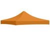 vidaXL Partytentdak 270 g/m&sup2; 3x3 m oranje