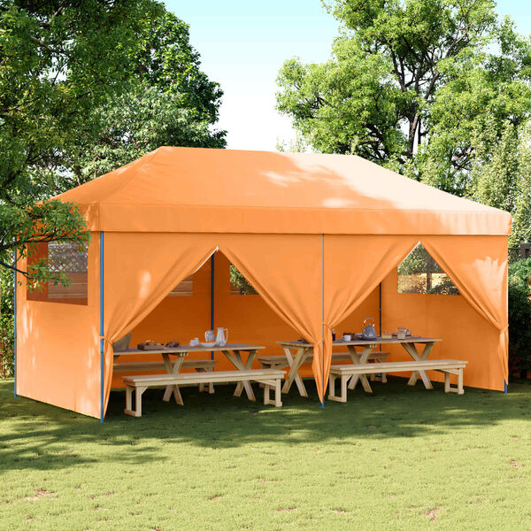 vidaXL Partytent Oranje 292 x 580 x 315 cm Oxford Stof