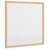 vidaXL Magnetisch whiteboard met massief grenenhouten frame 40x40 cm