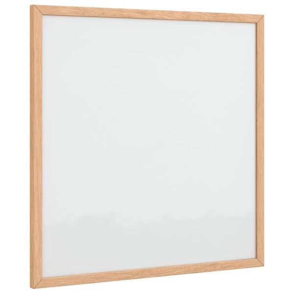 vidaXL Magnetisch whiteboard met massief grenenhouten frame 40x40 cm