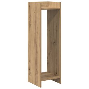 vidaXL Plantenstandaard Artisan Eik 30 x 30 x 100 cm