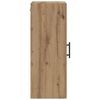 vidaXL Wandkast Artisan Eiken 34,5 x 34 x 90 cm Bewerkt hout