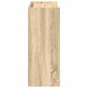 vidaXL Schoenenrek 60x25x62 cm bewerkt hout sonoma eikenkleurig
