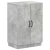 vidaXL Schoenenkast HOORN 59,5 x 39,5 x 87 cm Bewerkt hout Betongrijs