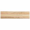 vidaXL Vensterbanken 2 st onbehandeld 80x20x2 cm massief eikenhout