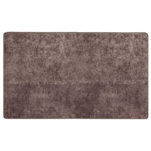 vidaXL Vloerkleed wasbaar 80x150 cm grijs