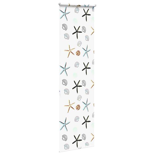 vidaXL Doucherolgordijn 70x240 cm stofbreedte 66 cm