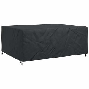 vidaXL Meubelhoes Effen Zwart 240 x 190 x 90 cm 600D
