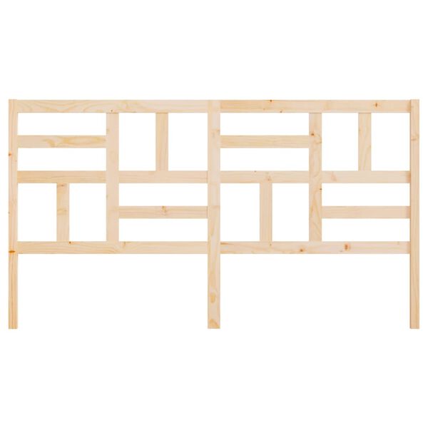 vidaXL Hoofdbord 186x4x104 cm massief grenenhout