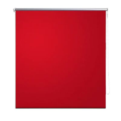 Rolgordijn verduisterend 40 x 100 cm rood