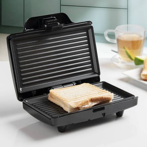 Bestron Sandwichmaker AMG750Z 750 W zwart