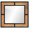vidaXL Badkamerspiegel 60x1x55 cm massief acaciahout