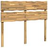 vidaXL Live Edge Hoofdbord ROSTOCK Witgewassen 150 cm