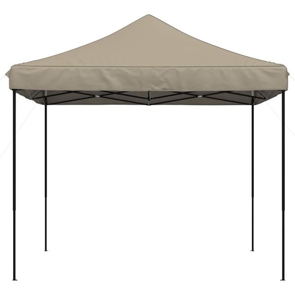 vidaXL Partytent inklapbaar pop-up 292x292x315 cm taupe