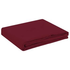 vidaXL Tafelkleed Vierkant Wijnrood 90 x 90 cm Polyester