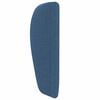 vidaXL Hoofdbord oor Blauw 40 x 23 x 6 cm Stof