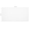 vidaXL Tafelbeschermer 120x60 cm 1,6 mm PVC transparant