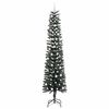 vidaXL Kunstkerstboom met 300 LED Groen 240 cm PVC en Plastic en Staal