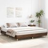 vidaXL Bedframe zonder matras bewerkt hout bruin eikenkleur 180x200 cm