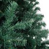 vidaXL Artificial Pre-lit Kerstboom met Ballenset Groen 500 cm PVC