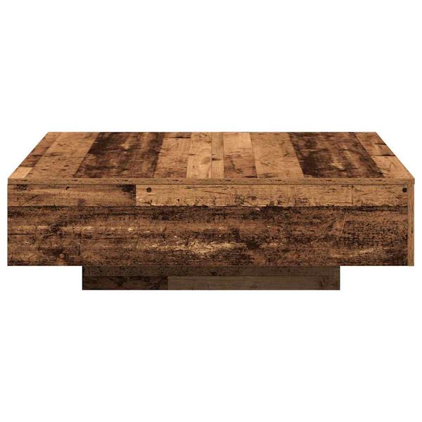 vidaXL Salontafel Oud Hout 100 x 100 x 31 cm