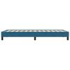 vidaXL Boxspring zonder matras fluweel donkerblauw 80x210 cm