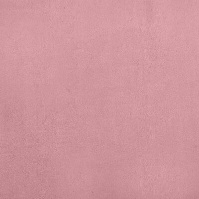 vidaXL Hondenmand 70x45x33 cm fluweel roze