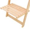 vidaXL Wandrek ladder 41,5x30x176 cm cederhout