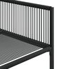 vidaXL 17-delige Tuinset poly rattan zwart
