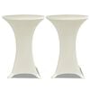 Statafelhoes Stretch &Oslash;80cm Cr&egrave;me (2 stuks)