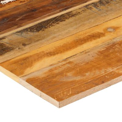 vidaXL Tafelblad vierkant 15-16 mm 70x70 cm massief gerecycled hout