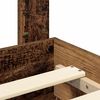 vidaXL Bedframe met lade met hoofdeinde met opslag Bewerkt hout