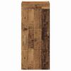 vidaXL Badkamer wandkast TULUM Oudhout 37 x 24,5 x 86 cm Bewerkt hout