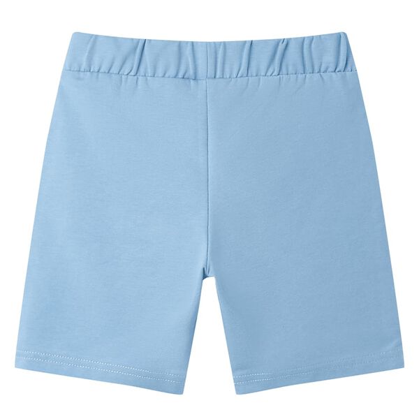 Kindershort met trekkoord 104 blauw