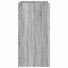 vidaXL Wasmachinekast Grijs Sonoma 67,5 x 48 x 97 cm Bewerkt hout