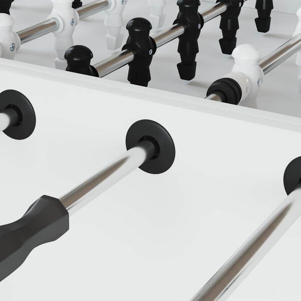 vidaXL Voetbal Tafel Stoppers 10 pcs Wit 3 x 3 x 2 cm HIPS