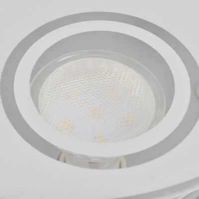 LED plafondlamp rond met 3 peren