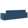 vidaXL Slaapbank Marineblauw 245 x 78 x 77 cm Stof