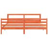 vidaXL Bedframe zonder matras massief grenenhout wasbruin 180x200 cm